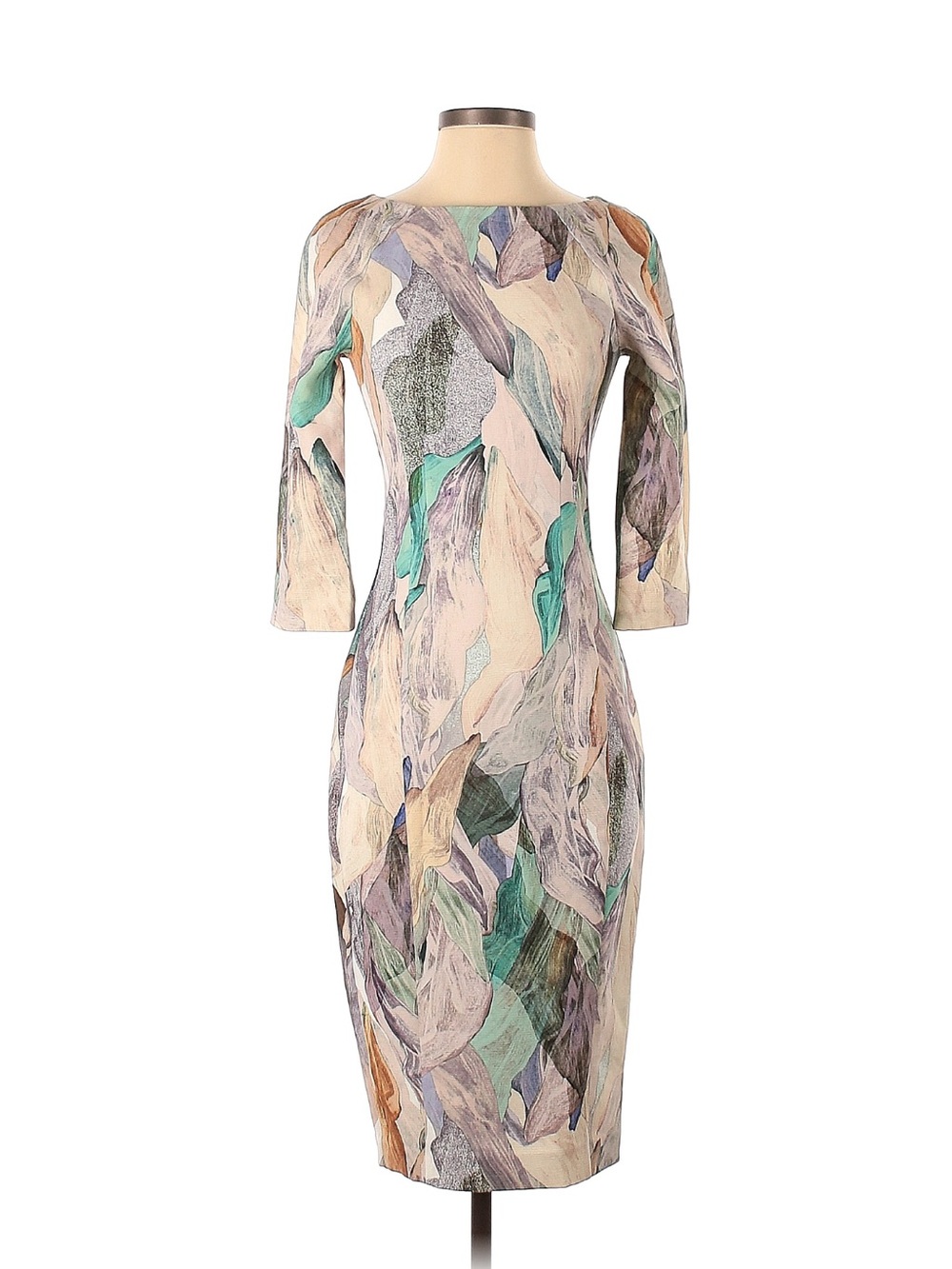 H&M Multicolor Abstract Dress